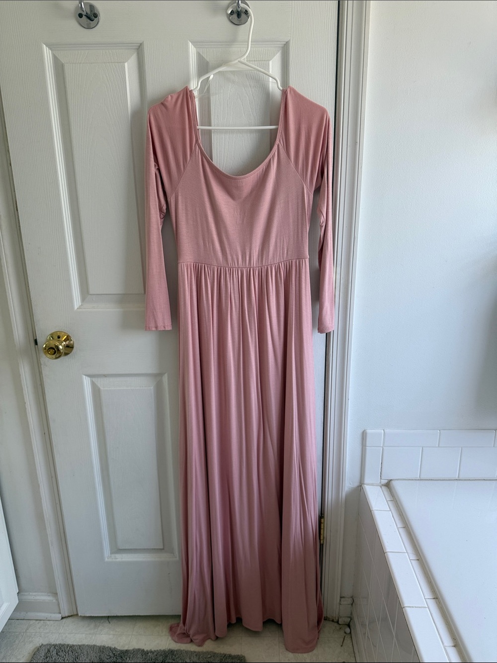 Pinkblush maternity maxi dress